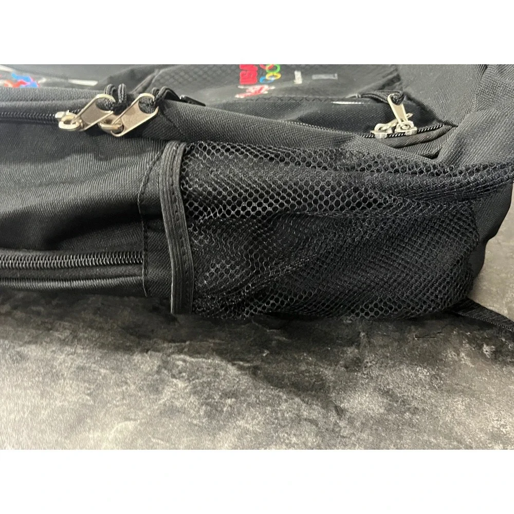 Kelloggs Backpack Black Team USA Olympics Tony The Tiger Laptop Compartment